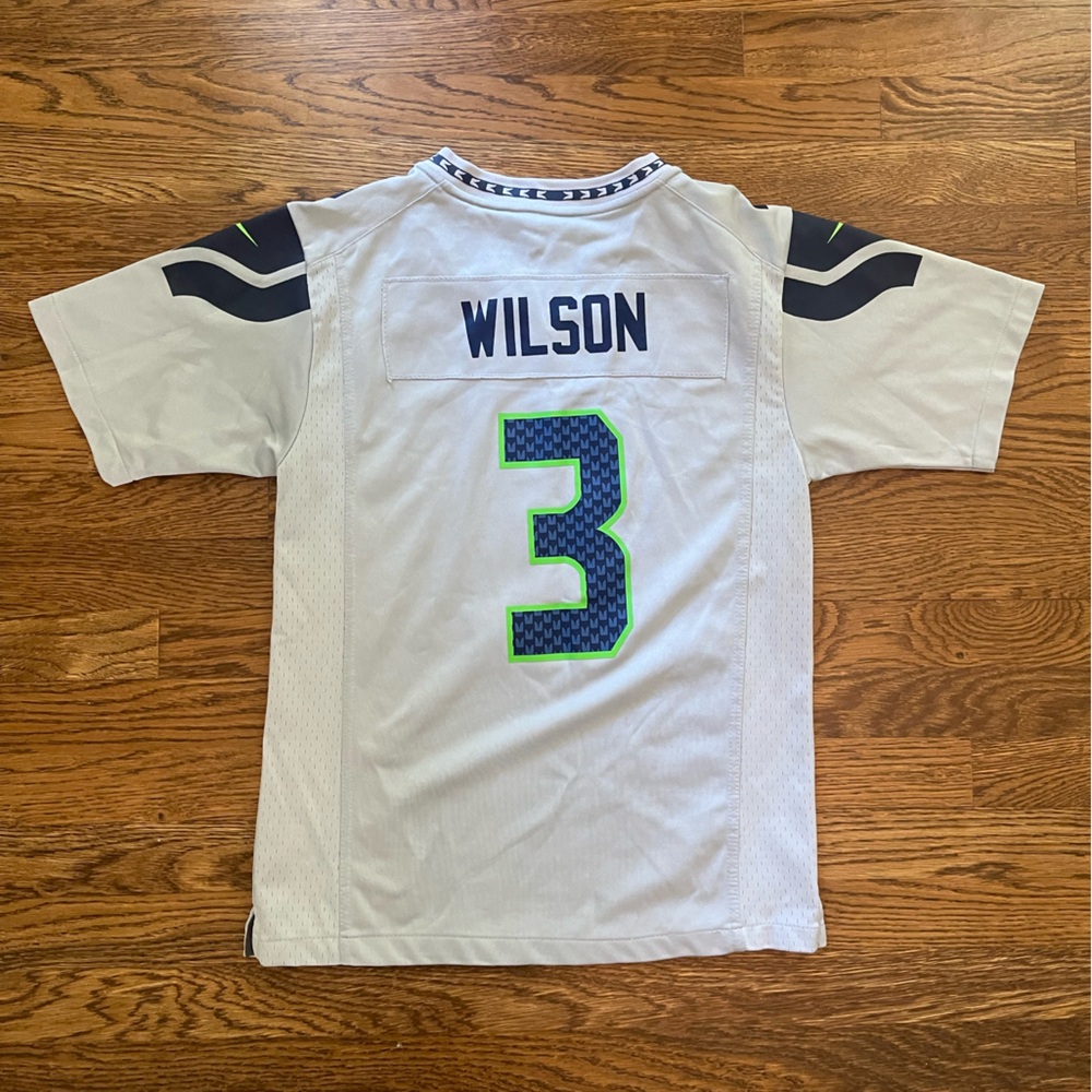 Russell Wilson Seahawks jersey Nike size L